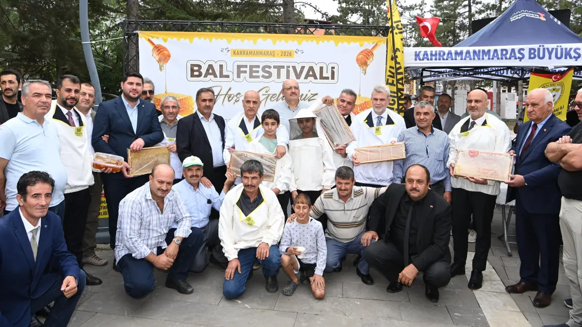 Kahramanmaraş Göksun'da Bal Festivali yapıldı.