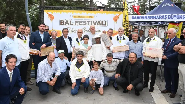 Kahramanmaraş Göksun'da Bal Festivali yapıldı.
