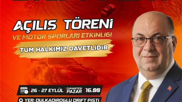 Kahramanmaraş'ta Drift heyecanı başlıyor!..