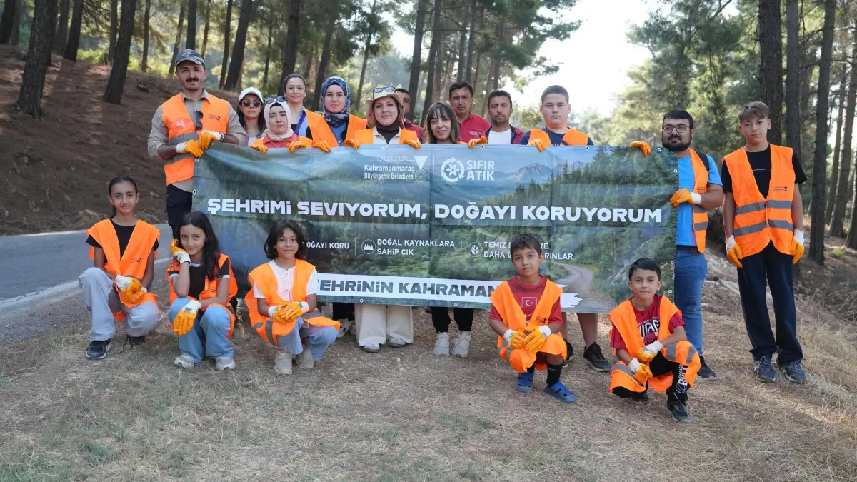 Kahramanmaraş'ta Gönüllüler Doğa İçin El Ele Verdi