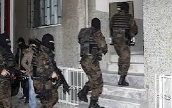 Kahramanmaraş'ta DAEŞ Operasyonu,çok sayıda gözaltı var.