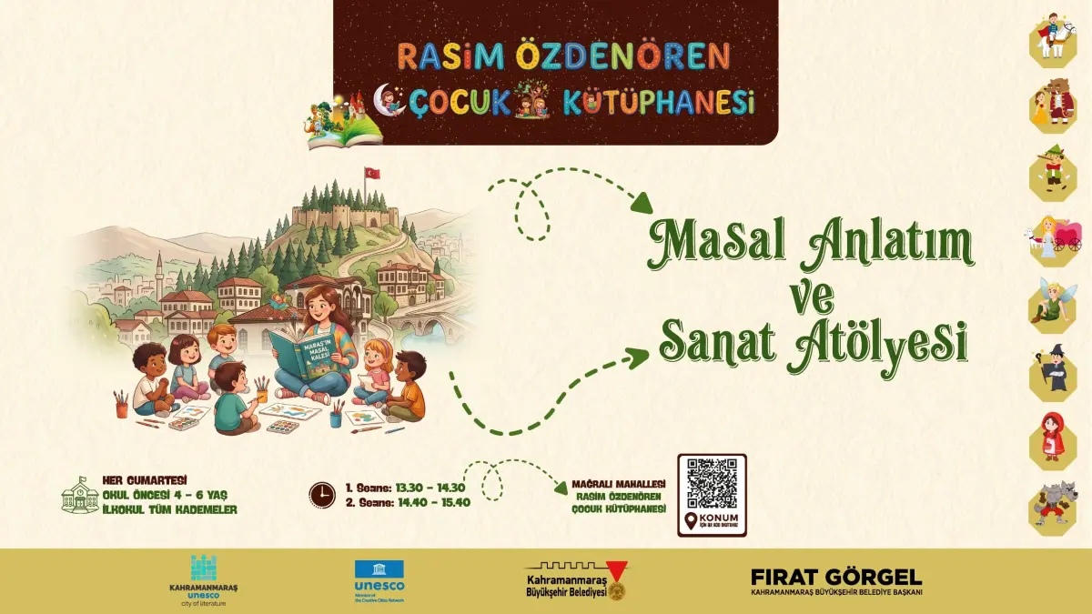 Masalların Büyülü Dünyasında keyifli yolculuk başlıyor.