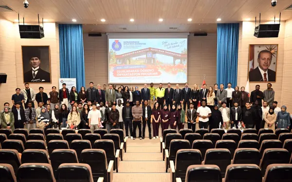 Uluslararası Öğrenciler için Oryantasyon Programı düzenlendi