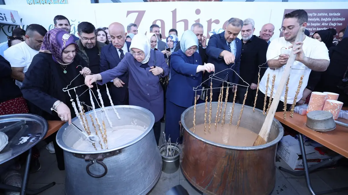 Kahramanmaraş'ta Zahire Festivali’ne halk büyük ilgi gösterdi.
