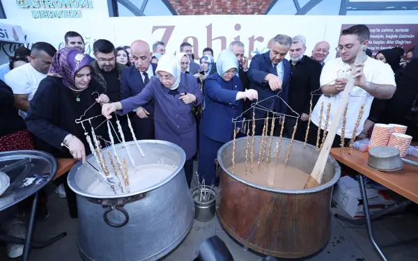Kahramanmaraş'ta Zahire Festivali’ne halk büyük ilgi gösterdi.