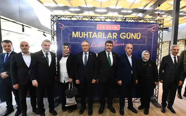 Kahramanmaraş’ta 19 Ekim Muhtarlar Günü Kutlandı.