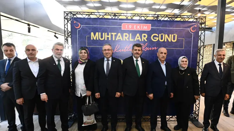 Kahramanmaraş’ta 19 Ekim Muhtarlar Günü Kutlandı.