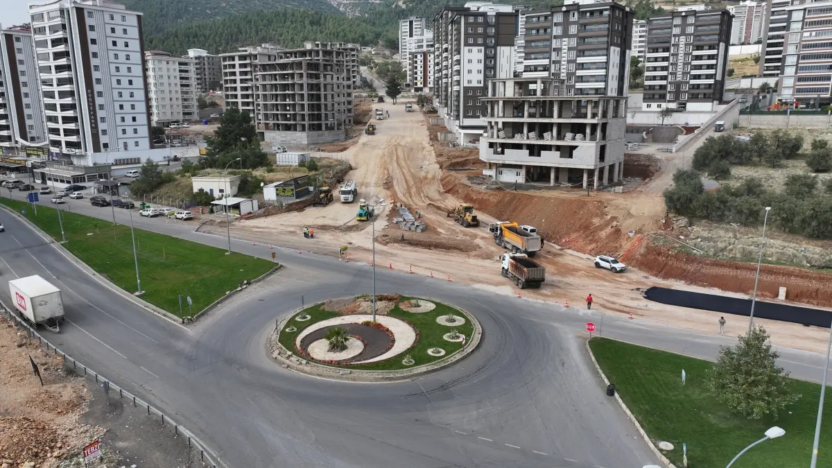 Tömek Kavşağı Yeni Görünümüne Kavuşuyor