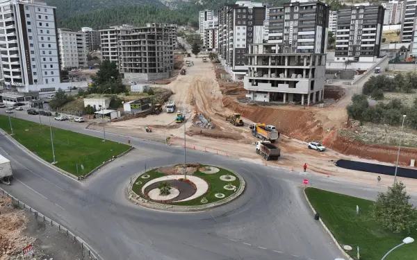 Tömek Kavşağı Yeni Görünümüne Kavuşuyor